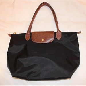 Black Longchamp Bag